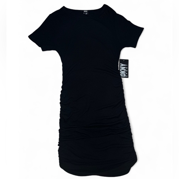 NWT - DKNY Dress Sport / Black / Medium / Pullover / Slim / Short Sleeve - Picture 10 of 11